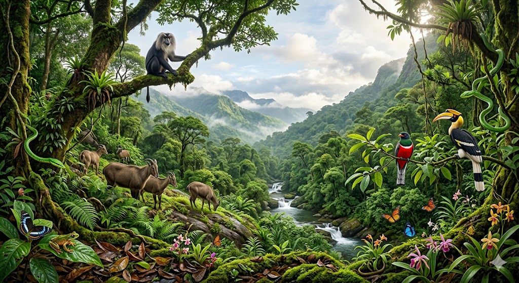 Biodiversity in Western Ghats