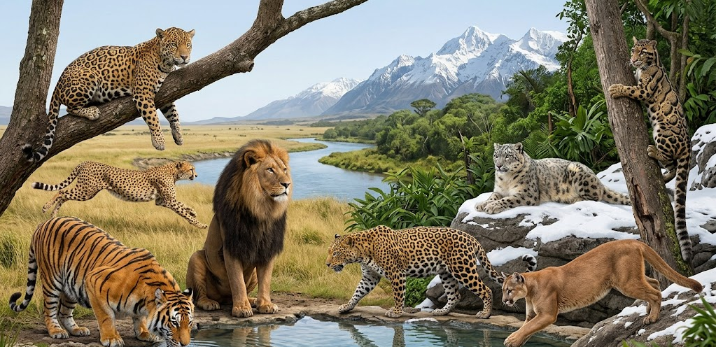 Big Cats all Types