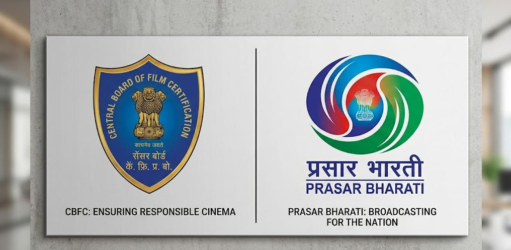 Prasar Bharati and CBFC Logo