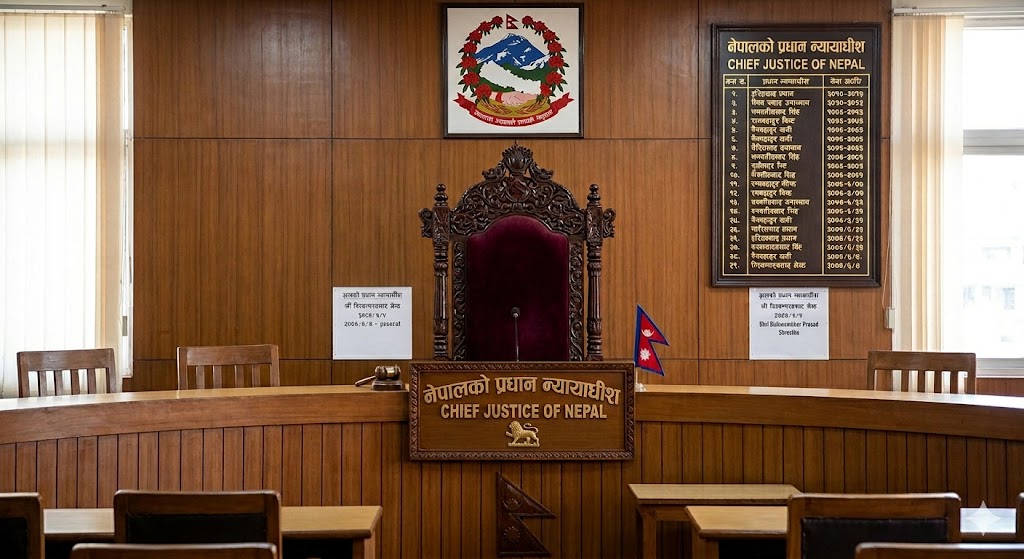 Chief Justice of Nepal chair