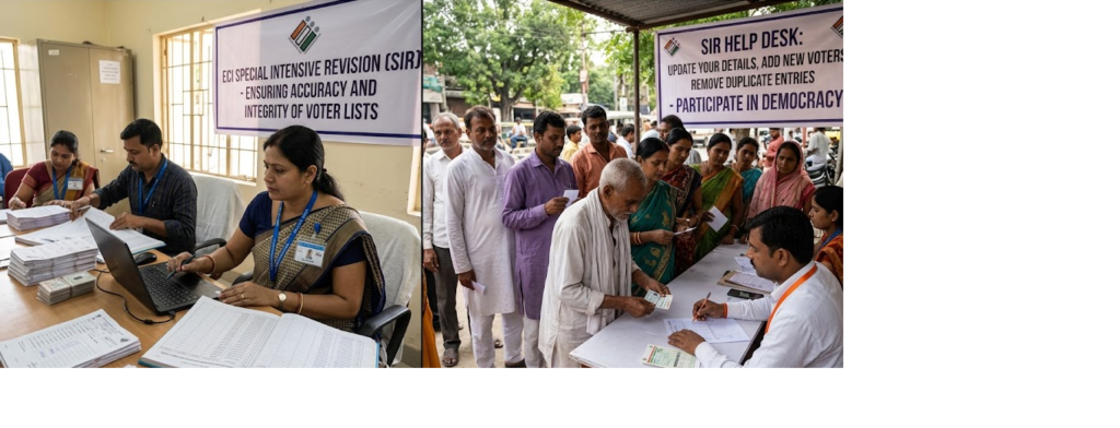 Election Commission of India’s (ECI) and Special Intensive Revision (SIR)