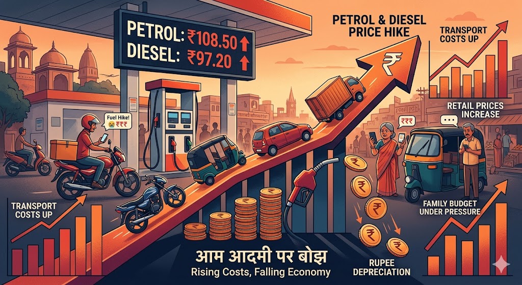 Patrol and Diesel Price increased