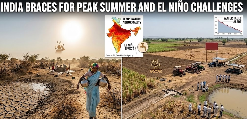 India Braces for Peak Summer and El Niño Challenges