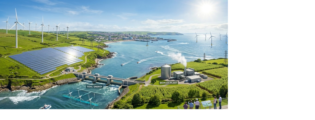 Renewable Energy from different sources