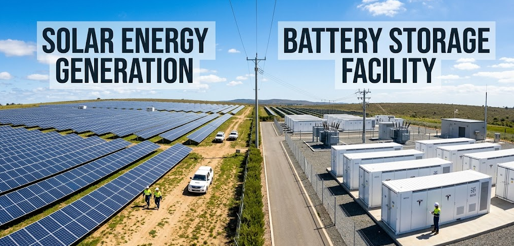 Solar Energy and Battery Storage