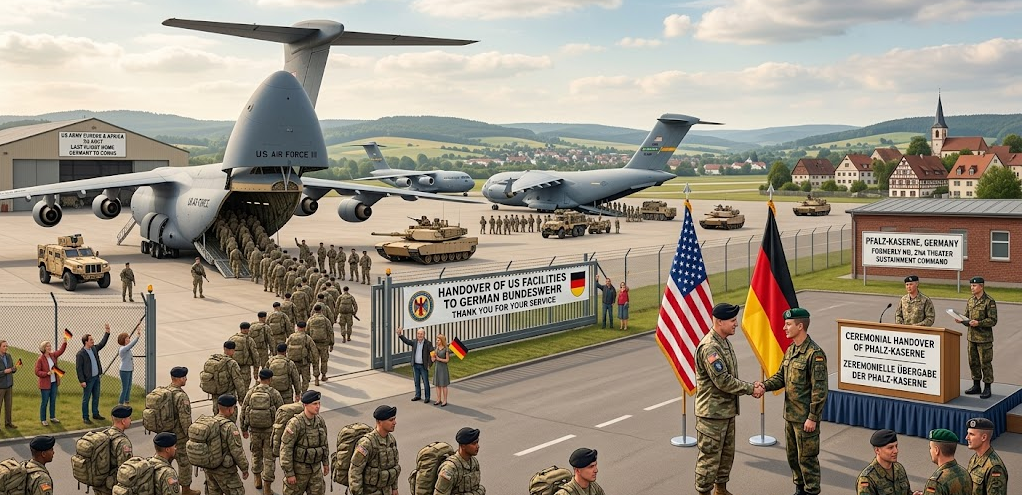 US and German Troop on the ground