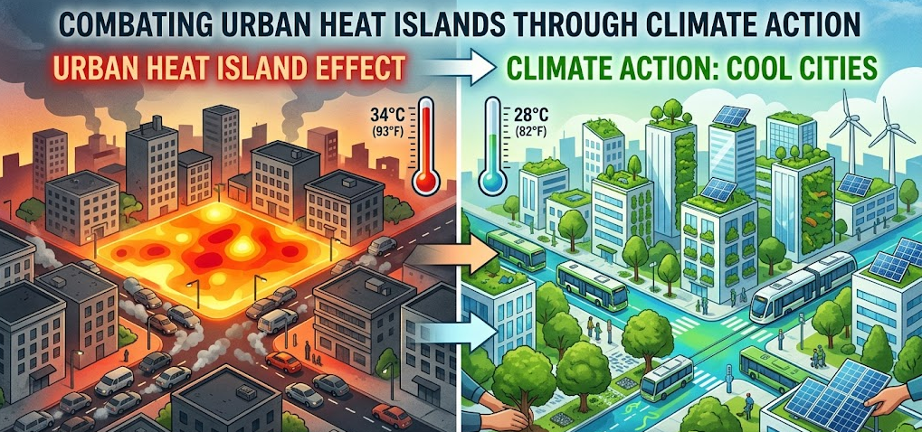 Urban Heat Island and climate action