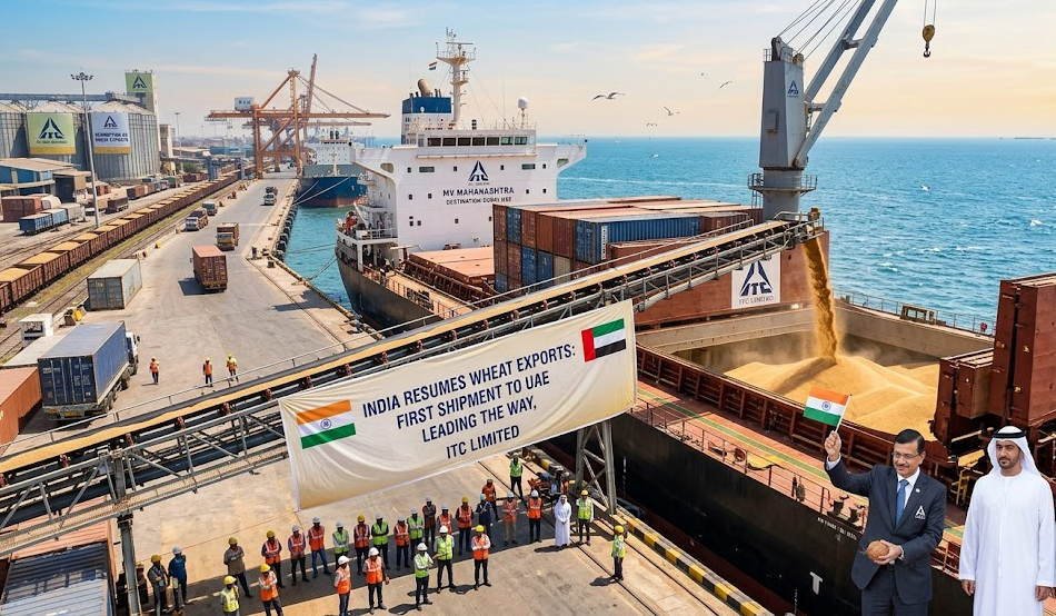 Wheat export from India
