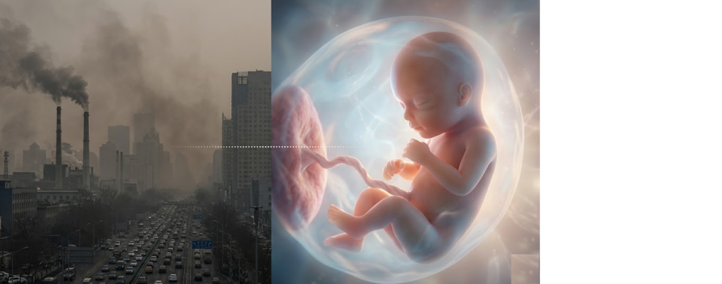 air pollution and unborn child