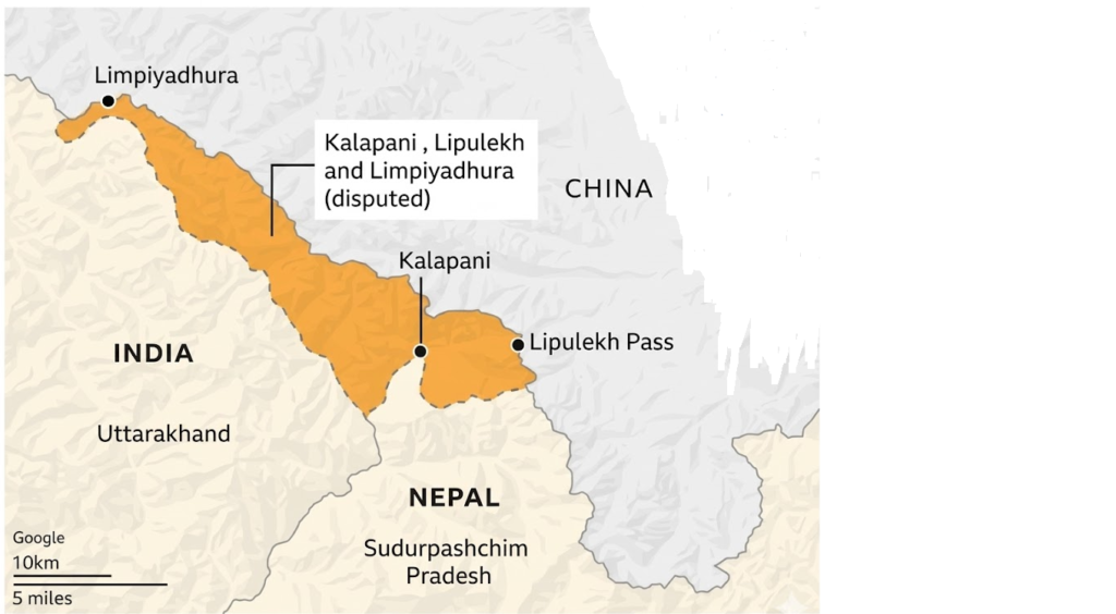 India and Nepal border
