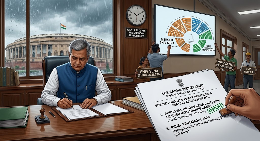 Merger of Parties in Lok Sabha