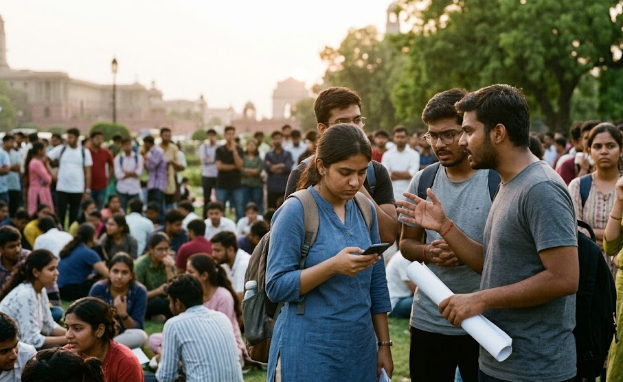 Student Protest for a cause