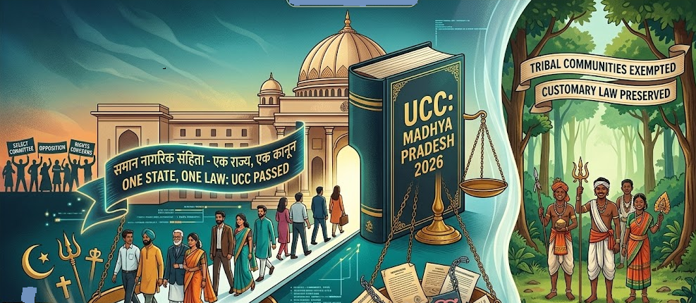 Madhya Pradesh Passes Uniform Civil Code (UCC) Bill, 2026