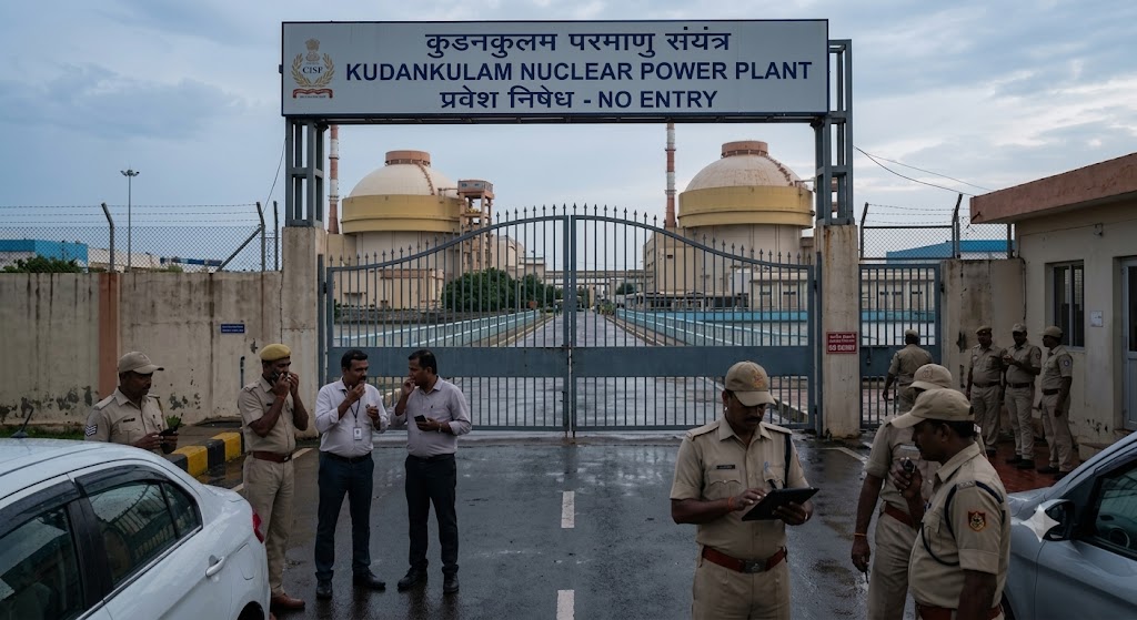 Kudankulam Power plant that runs on Nuclear